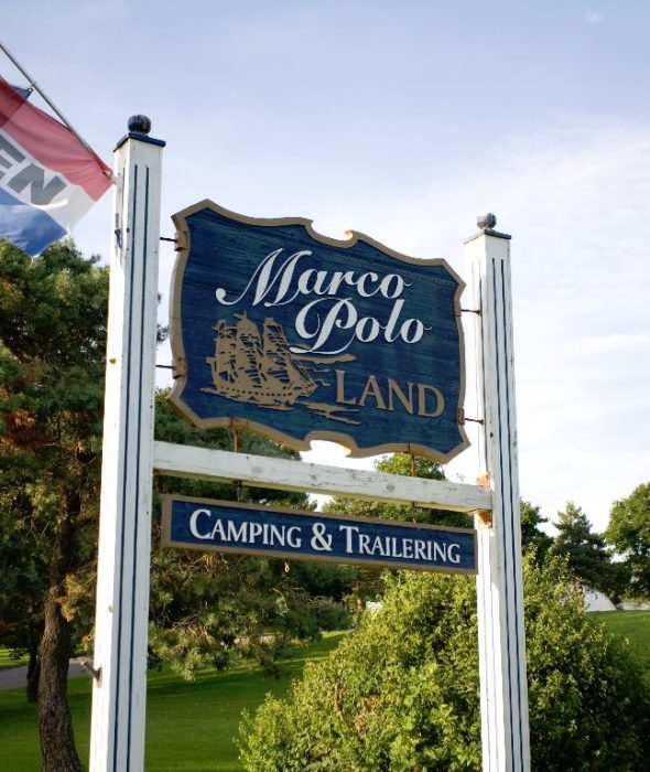 Marco-Polo-Land-Sign-Camping-and-Trailering-in-Cavendish-PEI